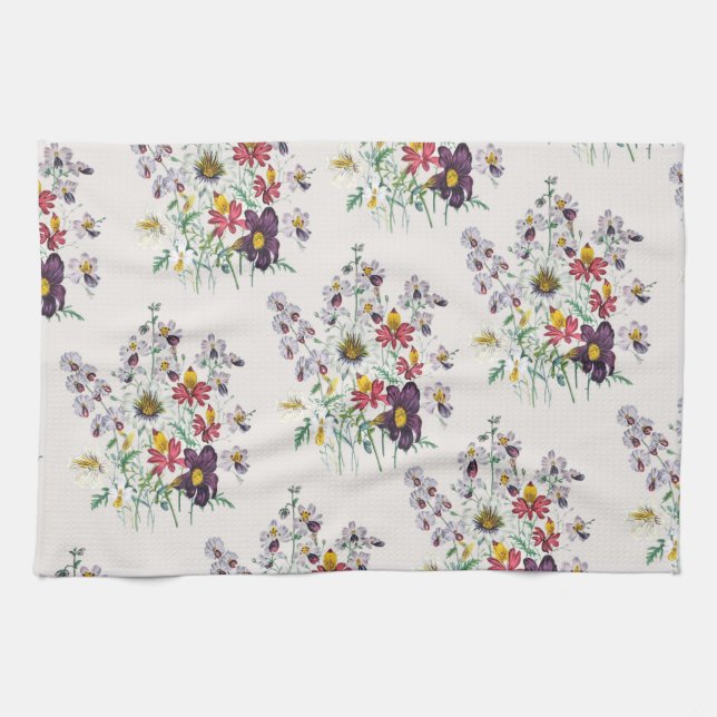Linge De Cuisine Carnaval des fleurs (Horizontal)