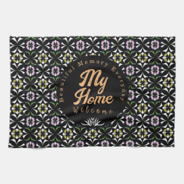 Linge De Cuisine Carreau de géométrie