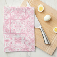 Carreaux ornés en rose