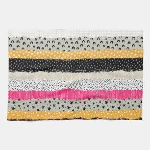 Linge De Cuisine Carrelage en Patchwork : Conception Versatile Sans