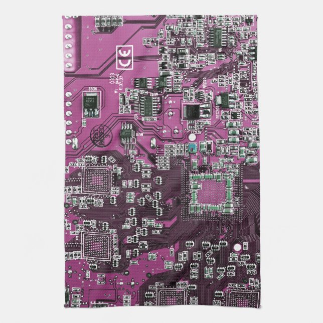 Linge De Cuisine Carte circuit imprimé circuit imprimé circuit viol (Vertical)