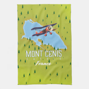 Linge De Cuisine Carte du Mont Cenis Savoie, France