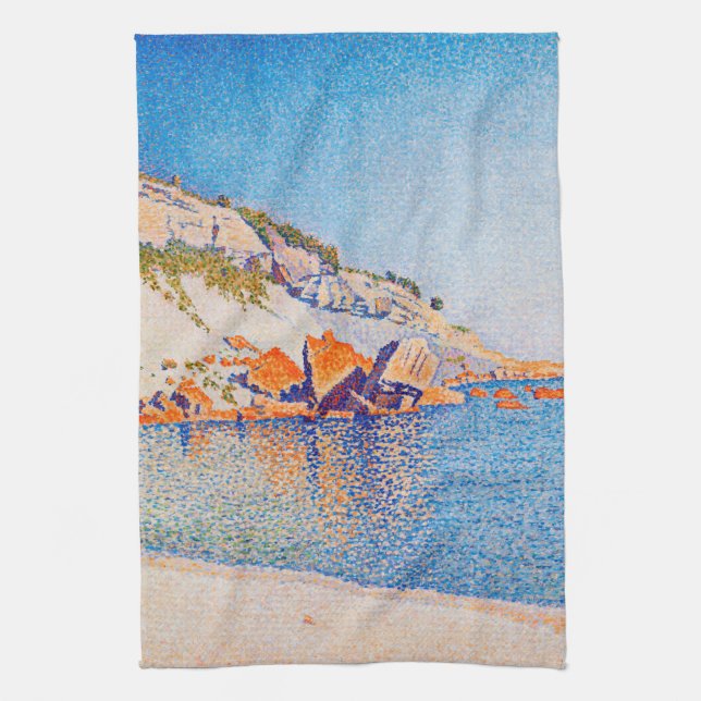 Linge De Cuisine Cassis, Casquette Lombard, Opus 196, Signac (Vertical)