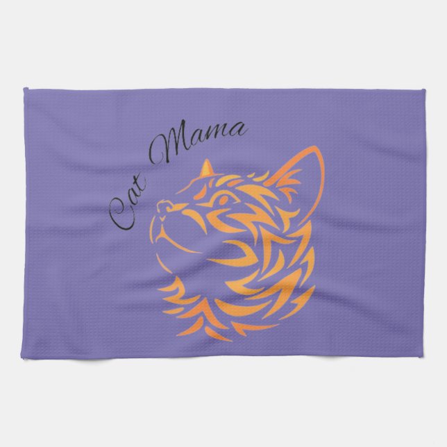 Linge De Cuisine Cat Mama (Horizontal)