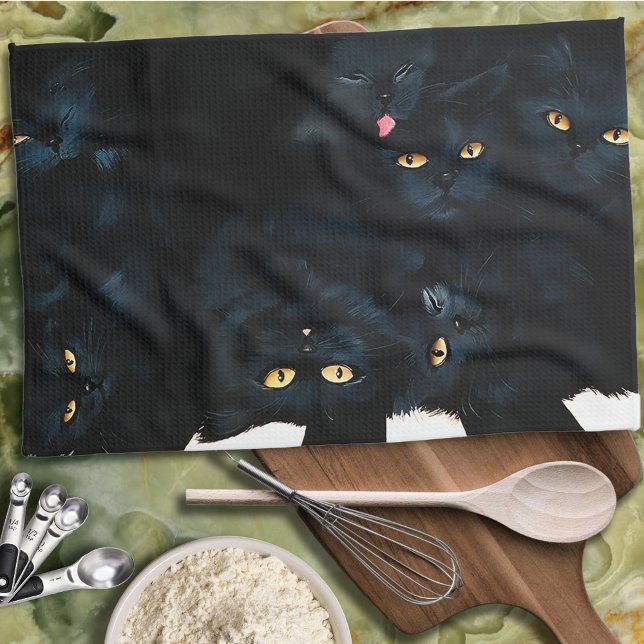 Linge De Cuisine Cat noir (Créateur téléchargé)