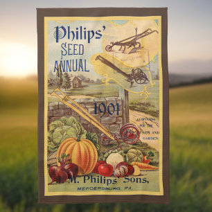 Linge De Cuisine Catalogue de paquets de semences Ferme végétale Br