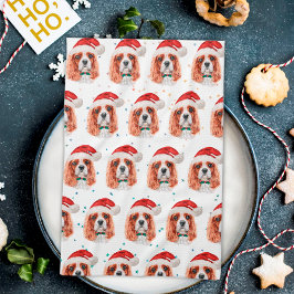 Linge De Cuisine Cavalier King Charles Spaniel Race de Chien Noël