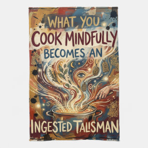 Linge De Cuisine "Ce que vous cuisinez consciemment devient un Tali