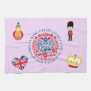 Linge De Cuisine Cérémonie du couronnement du roi Charles III