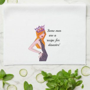 Linge De Cuisine "Certains Hommes Sont Une Recette Pour La Catastro