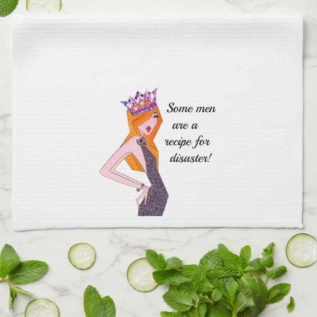Linge De Cuisine "Certains Hommes Sont Une Recette Pour La Catastro (Plié)