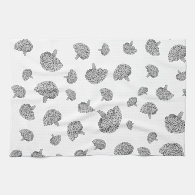 Linge De Cuisine Cerveau Scientifique (Horizontal)