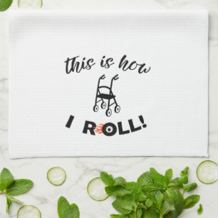 Linge De Cuisine « C'est comme ça que je roule ! » (humour de déamb