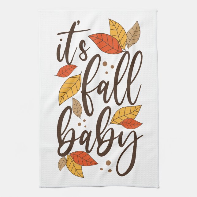 Linge De Cuisine C'est Fall Baby (Vertical)