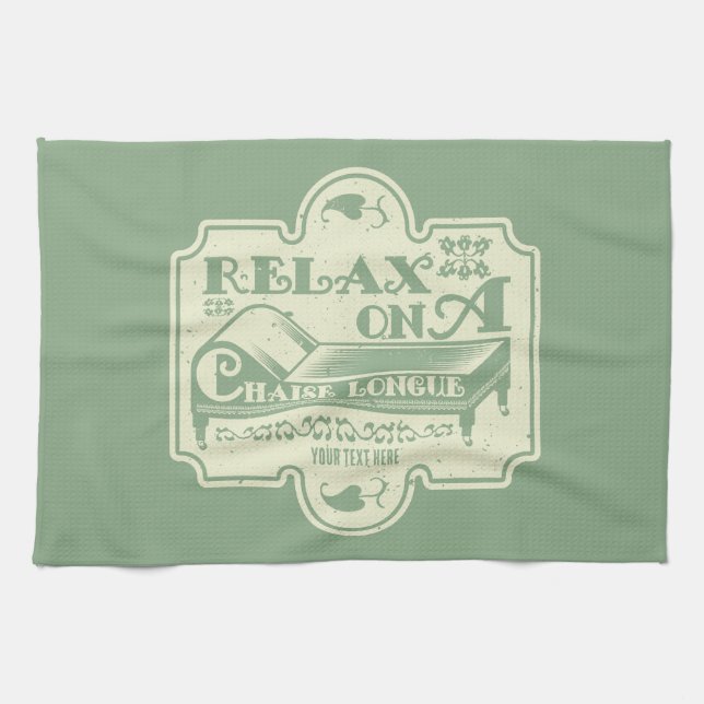 Linge De Cuisine Chaise Longue (Horizontal)