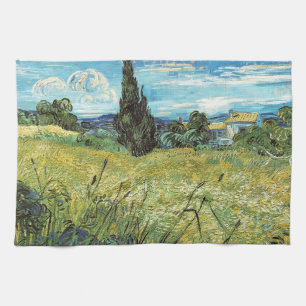 Linge De Cuisine Champ de blé vert Vincent van Gogh