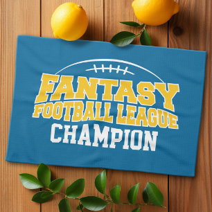Linge De Cuisine Champion de Football Fantastique - Or Bleu et Jaun