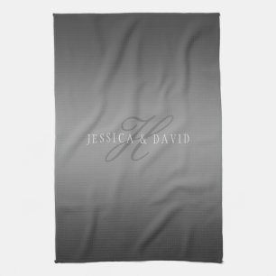 Linge De Cuisine Changement graduel Gray Gradient N'importe quel no