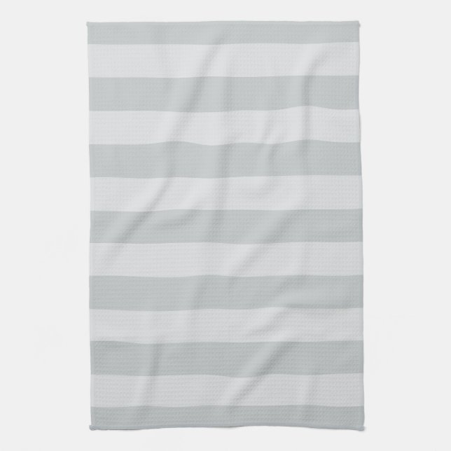 Linge De Cuisine Changez les rayures grises en n'importe quelle (Vertical)