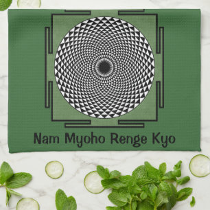 Linge De Cuisine Chant Nam Myoho Renge Kyo