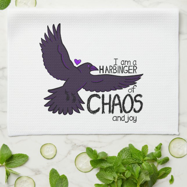 Linge De Cuisine Chaos Crow Tapestry (Plié)
