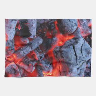 Linge De Cuisine Charbons chauds