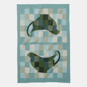 Linge De Cuisine Chariot de bord Gravy Boat Towel (turquoise)
