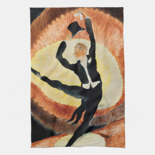 Linge De Cuisine Charles Demuth Danseuse acrobatique masculine avec