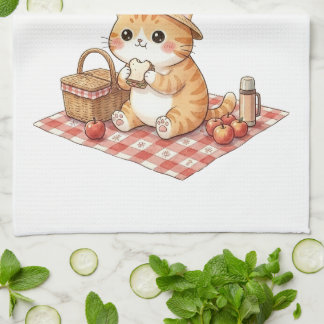 Linge De Cuisine Charmant Tablier de Cuisine Rétro Chat Gingembre K