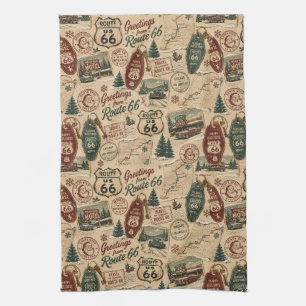 Linge De Cuisine Charme de cuisine de diner pour road trip hivernal