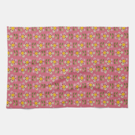 Linge De Cuisine Charme Misty - Rose Dreamy Floral Tea Towne