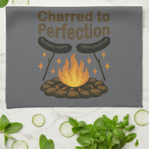 Linge De Cuisine Charred to Perfection Funky Campfire Hot Dog