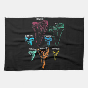 Linge De Cuisine Chasse aux dents de requin - Cadeaux de requin fou