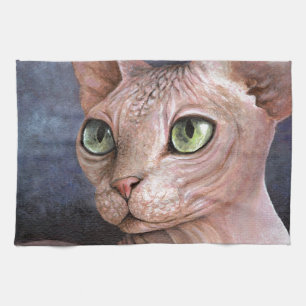 Linge De Cuisine Chat 578 Sphynx