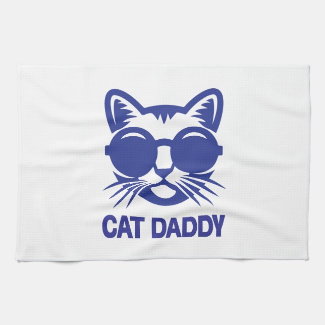 Linge De Cuisine Chat Art Chat Daddy (Horizontal)