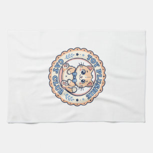 Linge De Cuisine Chat en Peluche Jouet Design de T-Shirt de Chat Mi