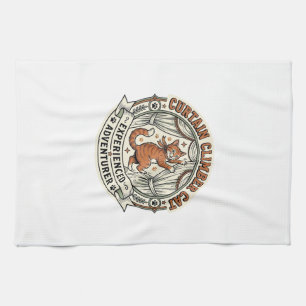 Linge De Cuisine Chat Grimpeur de Rideau Chat Grimpeur de Rideau Ve