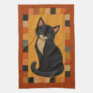 Linge De Cuisine Chat Smoking Quilt