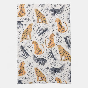 Linge De Cuisine Cheetah