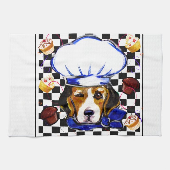 LINGE DE CUISINE CHEF BEAGLE (Horizontal)