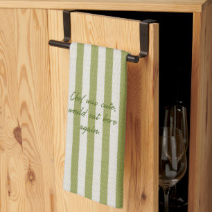 Linge De Cuisine 'Chef était mignon, je reviendrais manger ici' Vin