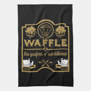 Linge De Cuisine Chef gaufre