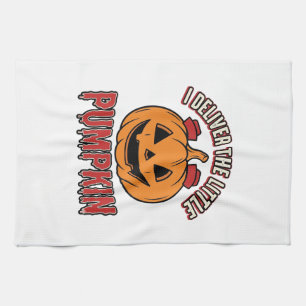 Linge De Cuisine Chemise de conception de livraison de Halloween Nu