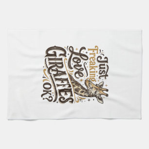 Linge De Cuisine Chemise de conception de typographie vintage amate