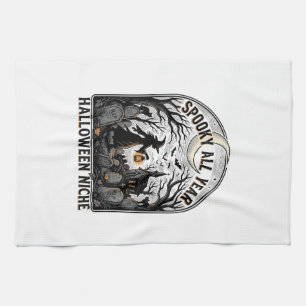 Linge De Cuisine Chemise Halloween tous les jours Spooky toute l'an