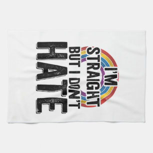 Linge De Cuisine Chemise Straight Ally Rainbow Typography Vintage_1