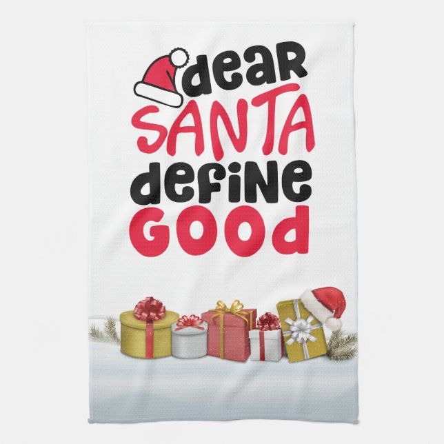 Linge De Cuisine Cher Père Noël, définir une bonne cuisine (Vertical)