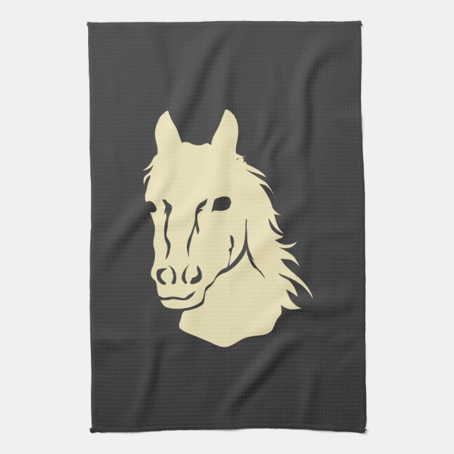 Linge De Cuisine Chevaux (Vertical)