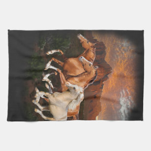 Linge De Cuisine Chevaux sauvages d'Arizona