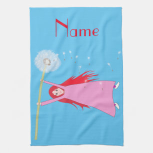 Linge De Cuisine Cheveux roux Dandelion Girl Thunder_Cove